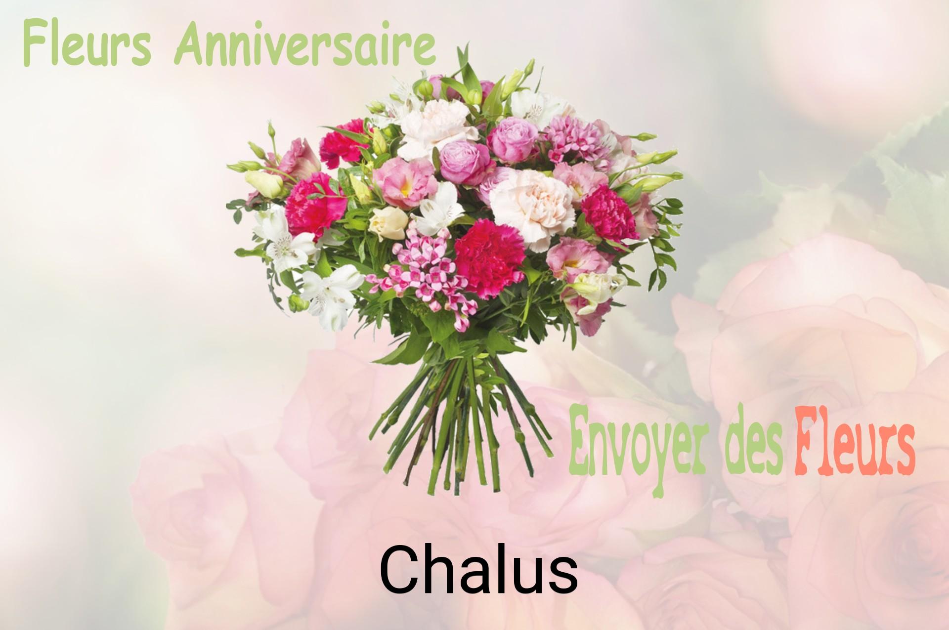 Bouquet de fleurs d’anniversaire livré à Chalus