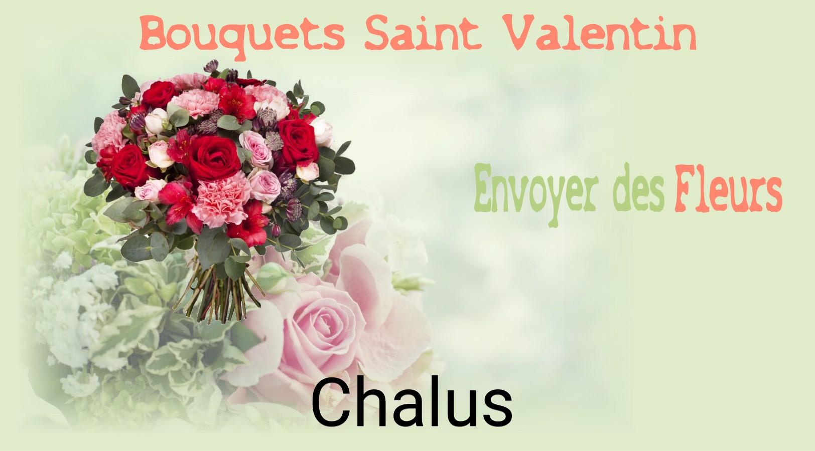 Roses de Saint-Valentin livrées à Chalus